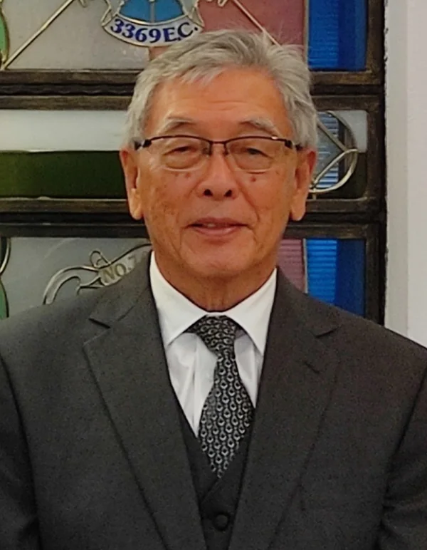 Studio portrait of Datuk John Lo Thau Fah, JP