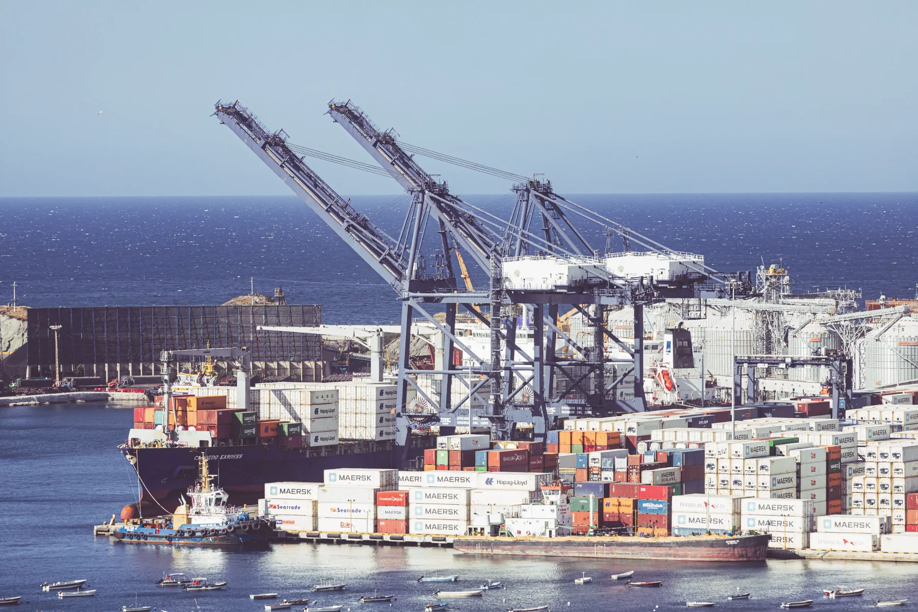 Container port and freight handling in Sabah