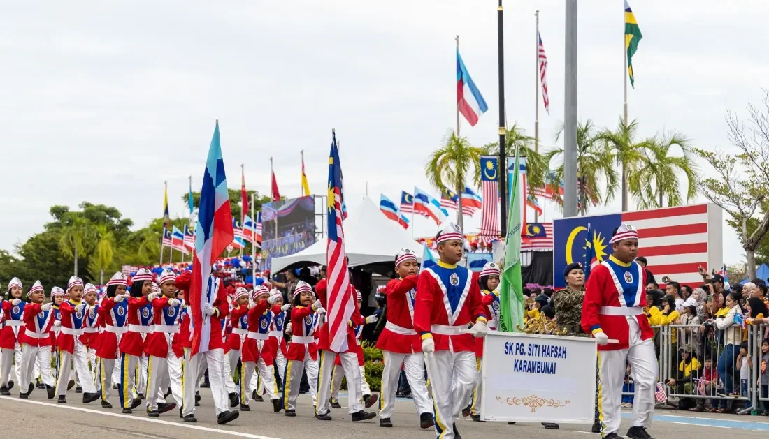 Sabah Day flag ceremony, Kota Kinabalu